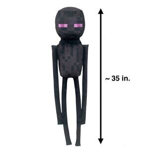 Jumbo Minecraft Enderman Large Plush 35in Video Game Fortnight